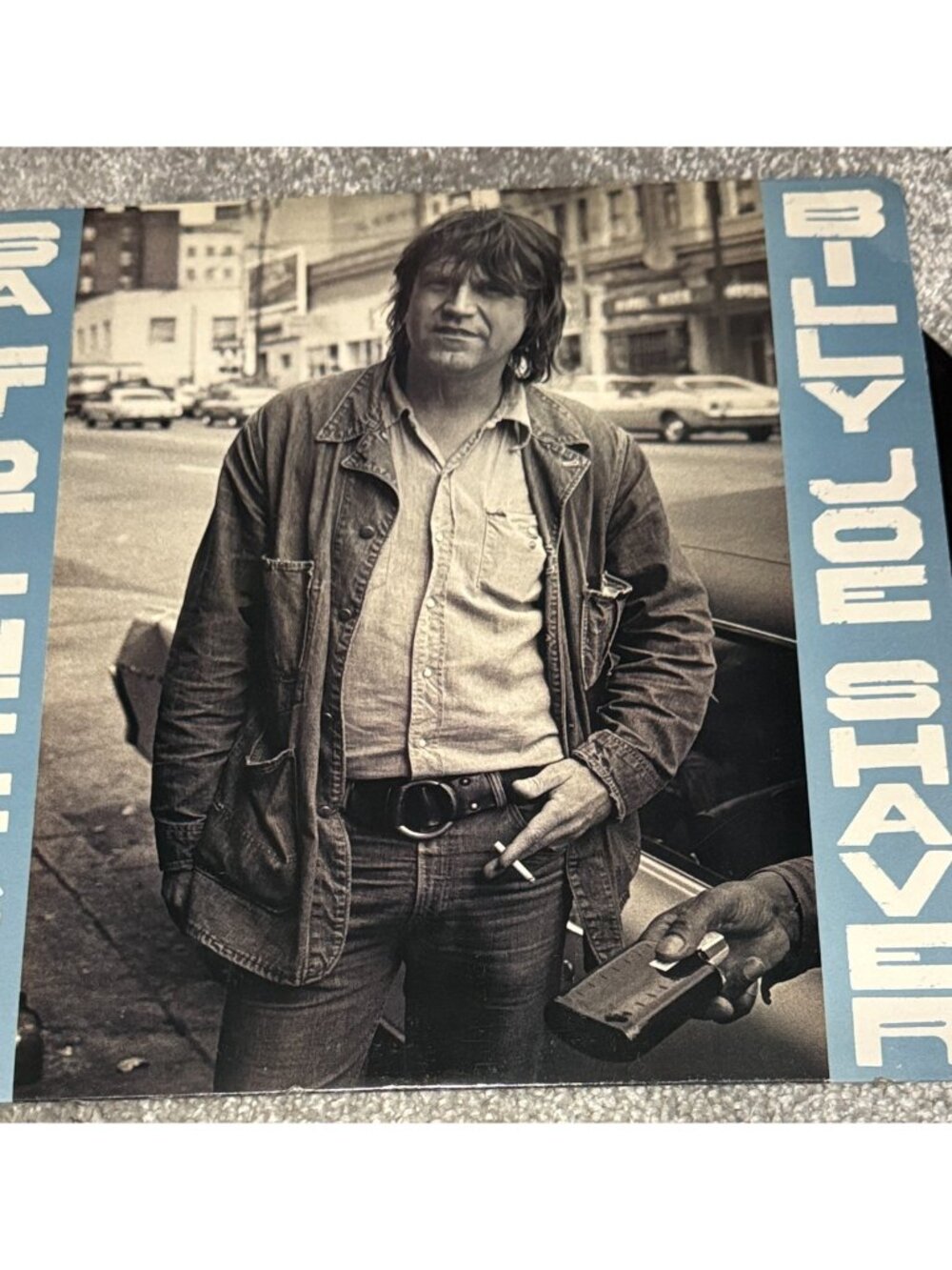Billy Joe Shaver – Salt Of The Earth - Vinyl Record LP RARE Promo Copy